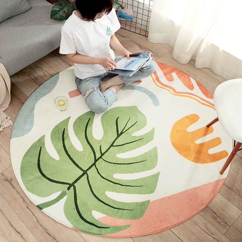 aesthetic round rug