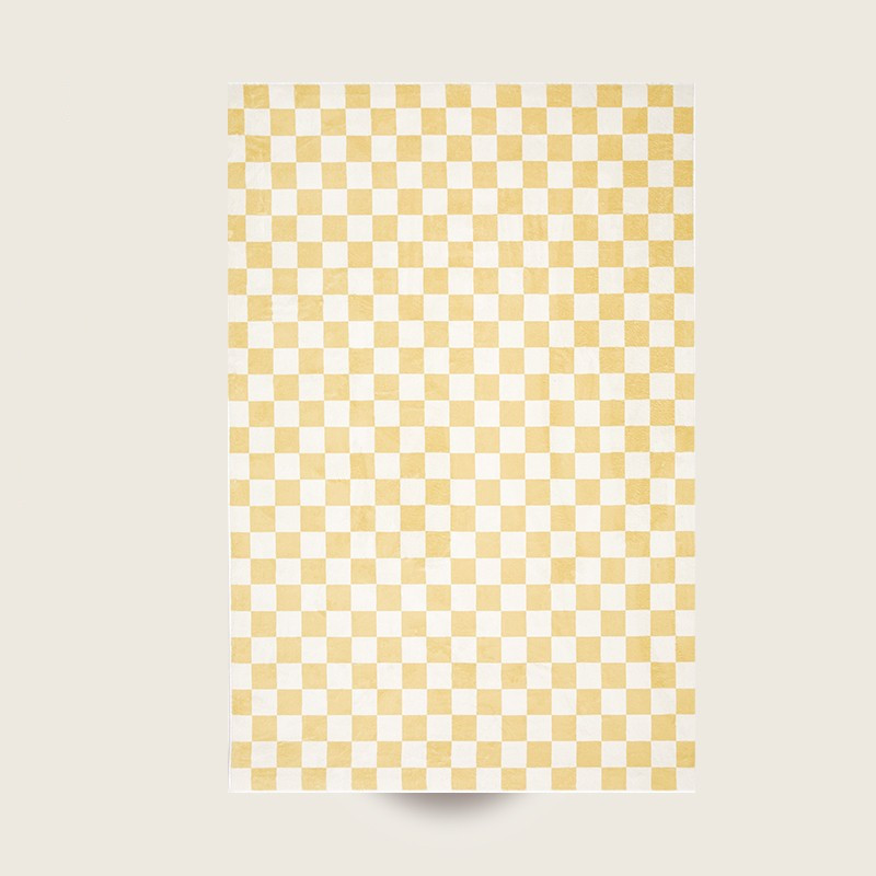 checkerboard rug