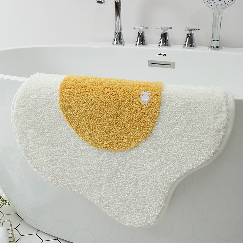 egg rug bathroom mat 