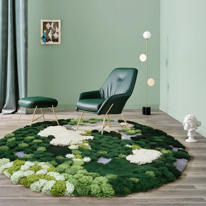 moss rug 