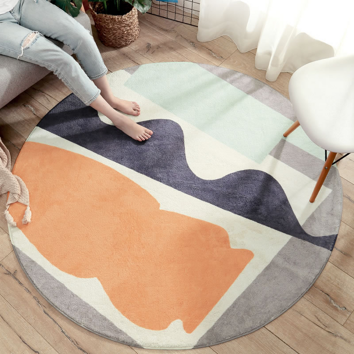 aesthetic round rug