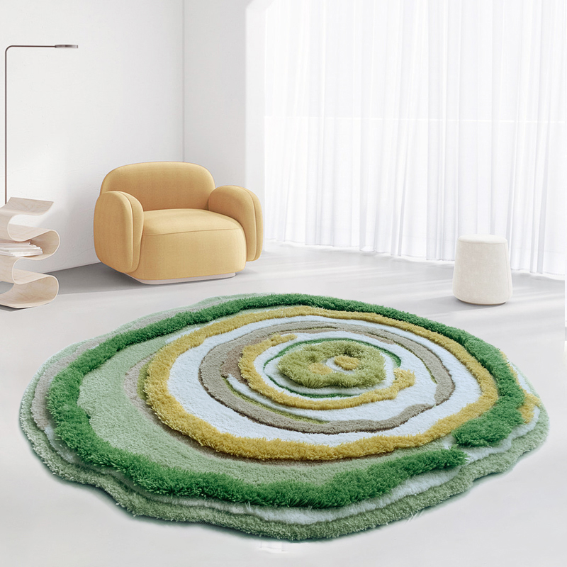 moss rug 