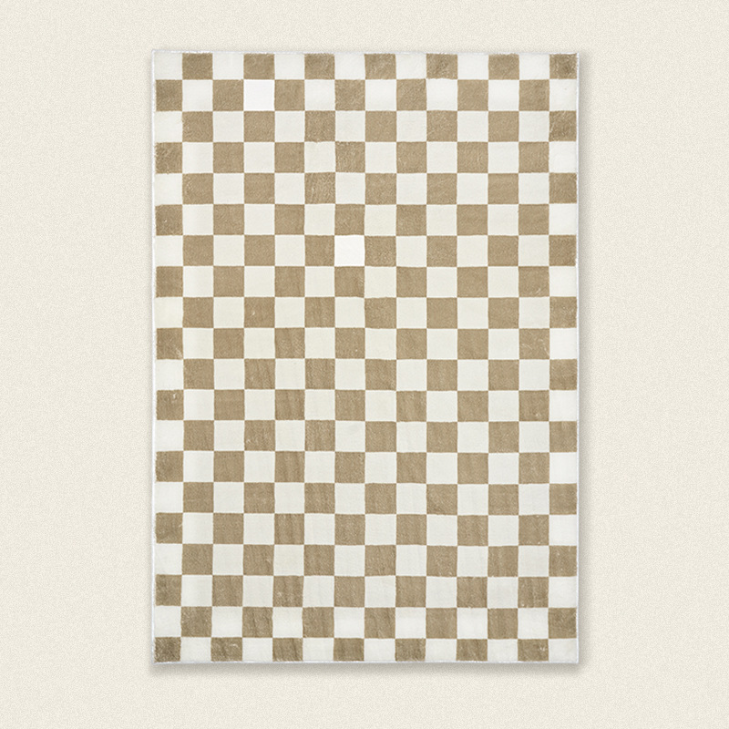 checkerboard rug