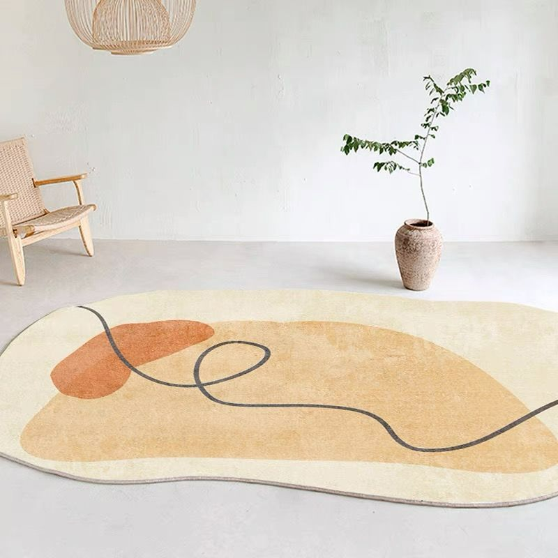 Irregular Style And Minimalist Design Rug