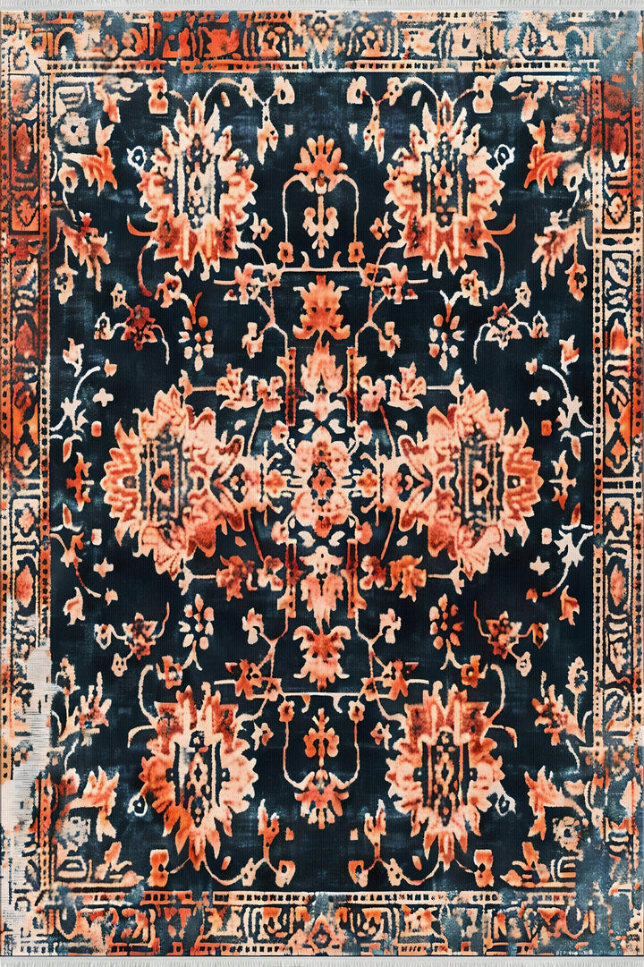 Oriental Ethnic Pattern Rug