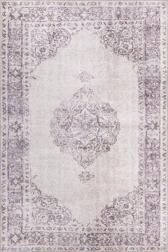 Woven Base Decorative Carpet With Aging Pattern