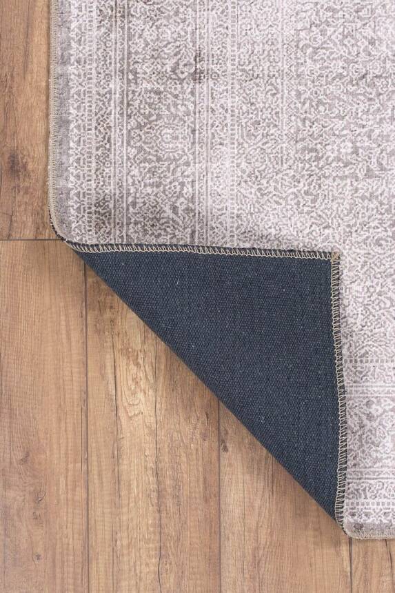 Woven Base Decorative Mink Carpet With Aging Pattern