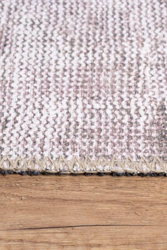 Woven Base Decorative Mink Carpet With Aging Pattern