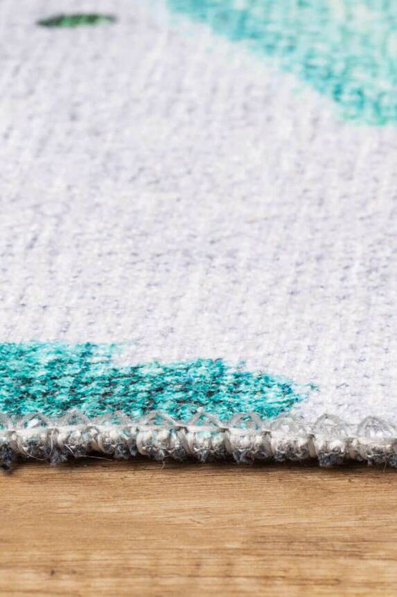 Colorful Chenille Woven Cotton Polyester Carpet