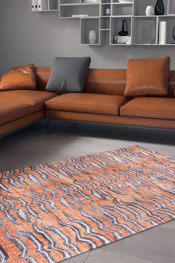 tiger print carpet