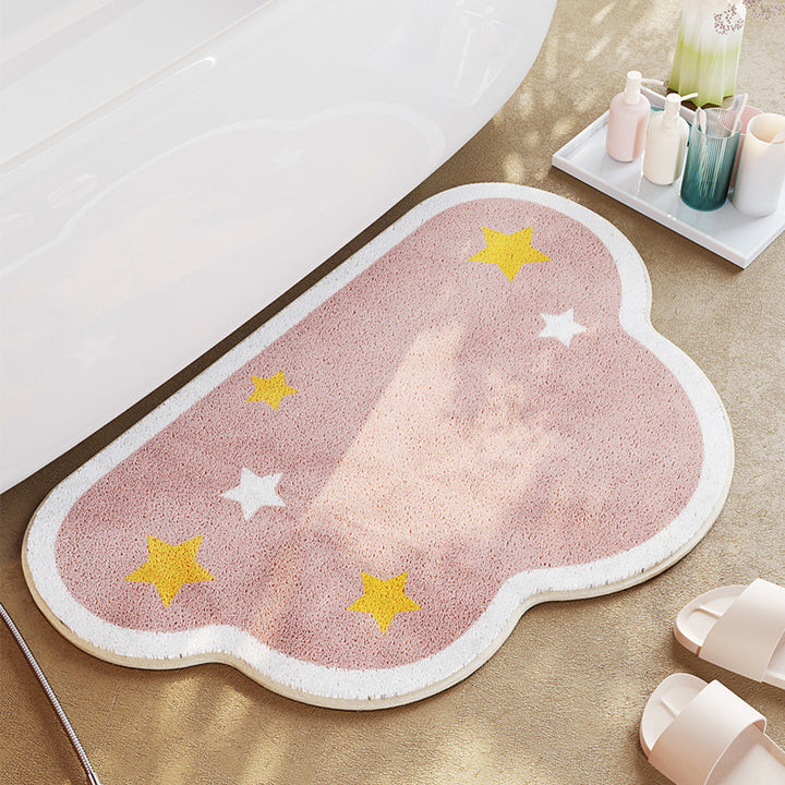 cute cloud rug for bedroom bathmat 