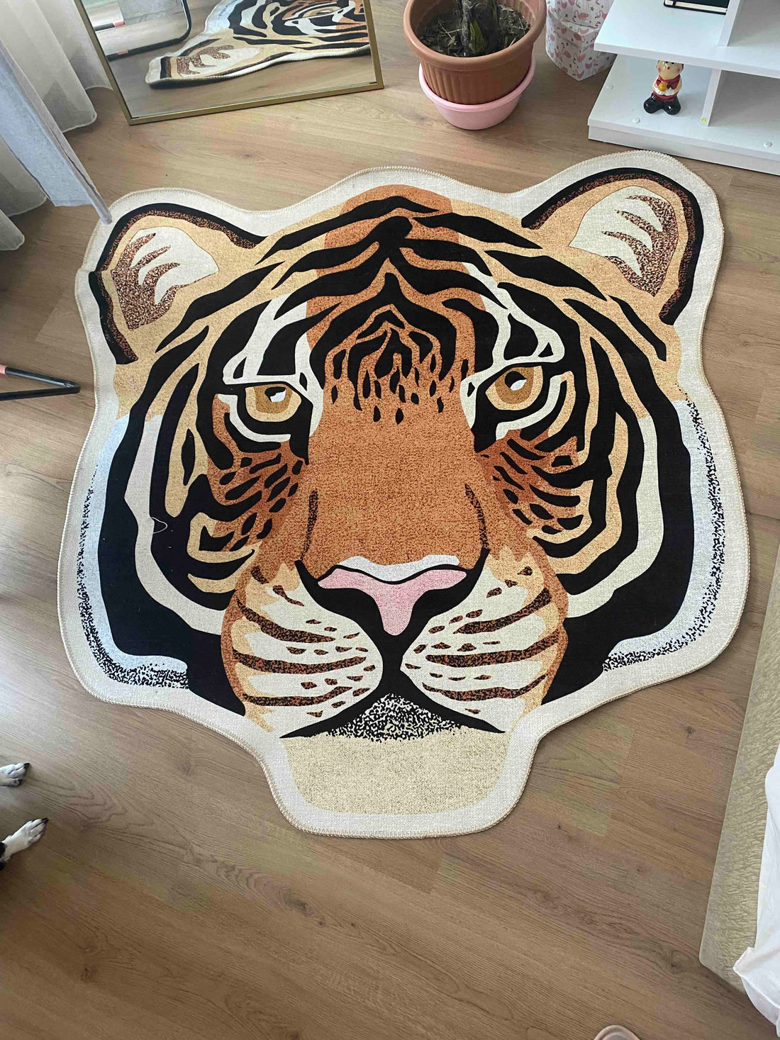 Tiger rug