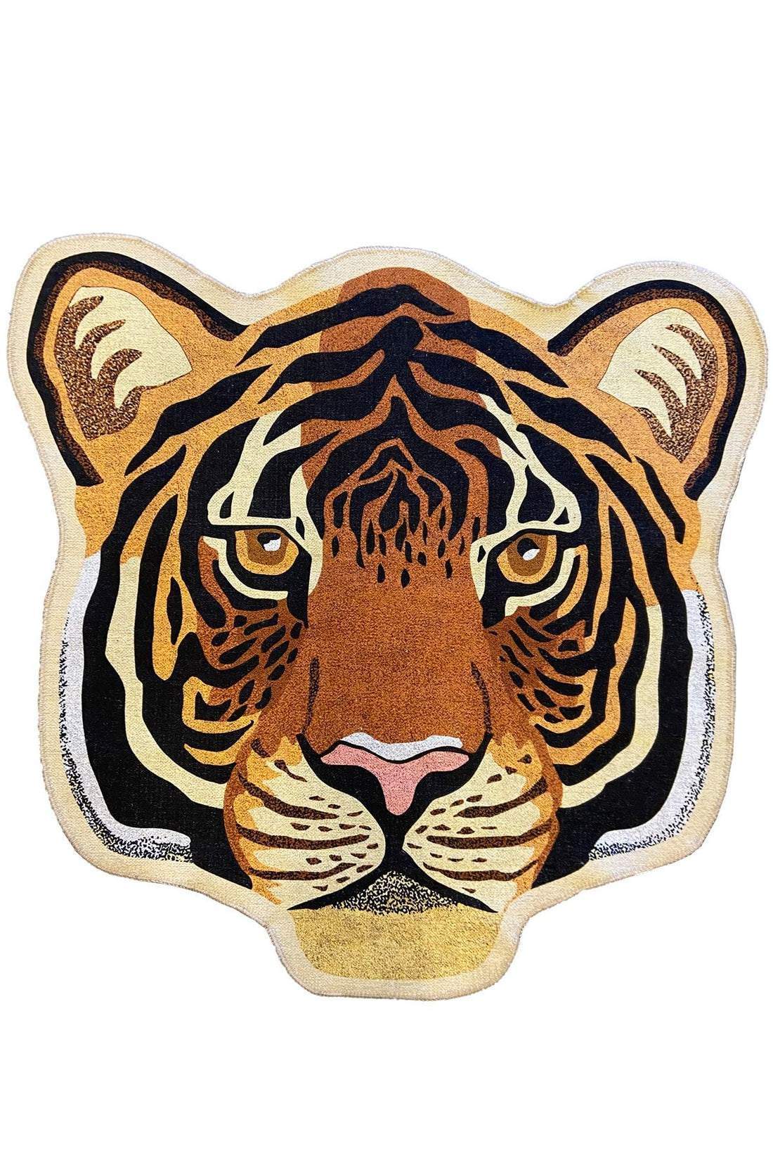 tiger shaped rug