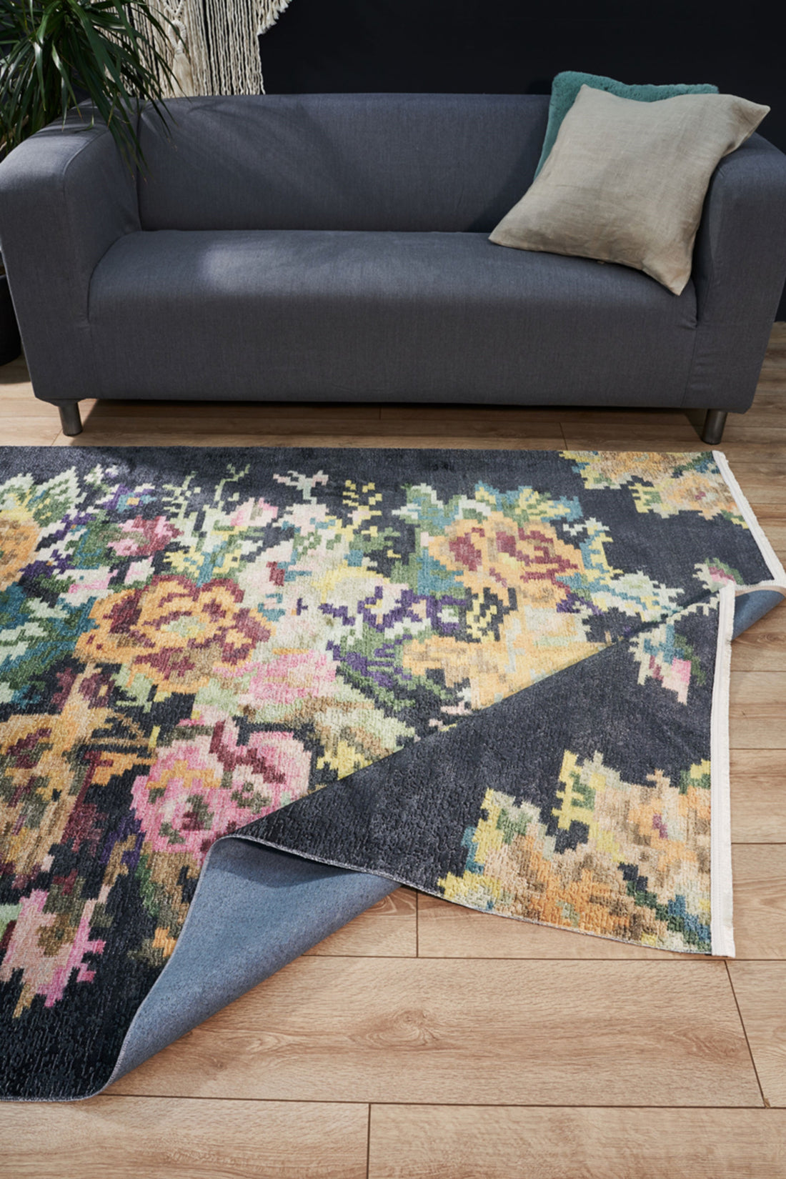 Flower Pattern Rug