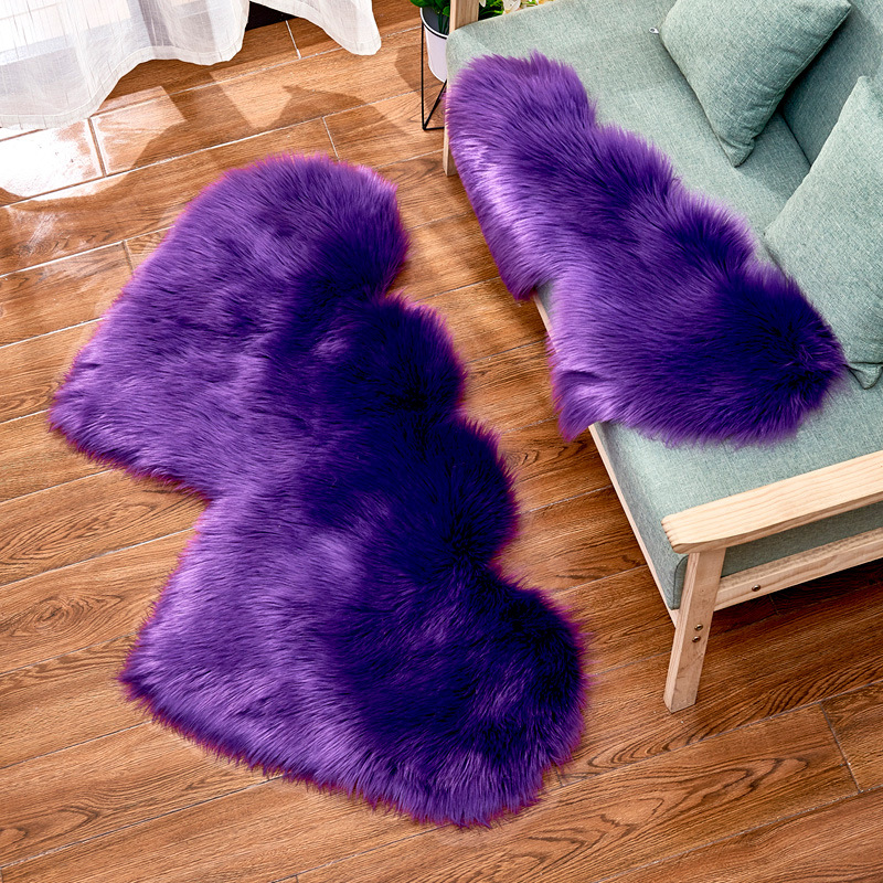 purple heart rug