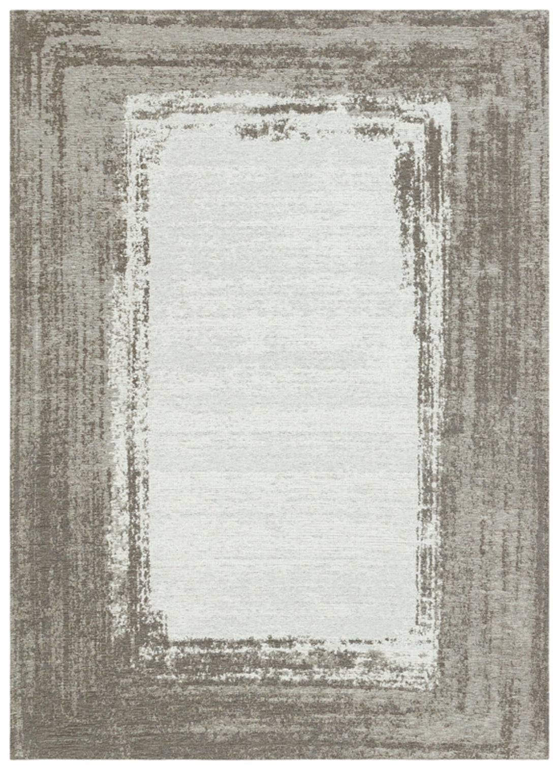 Grey and Cream Rug