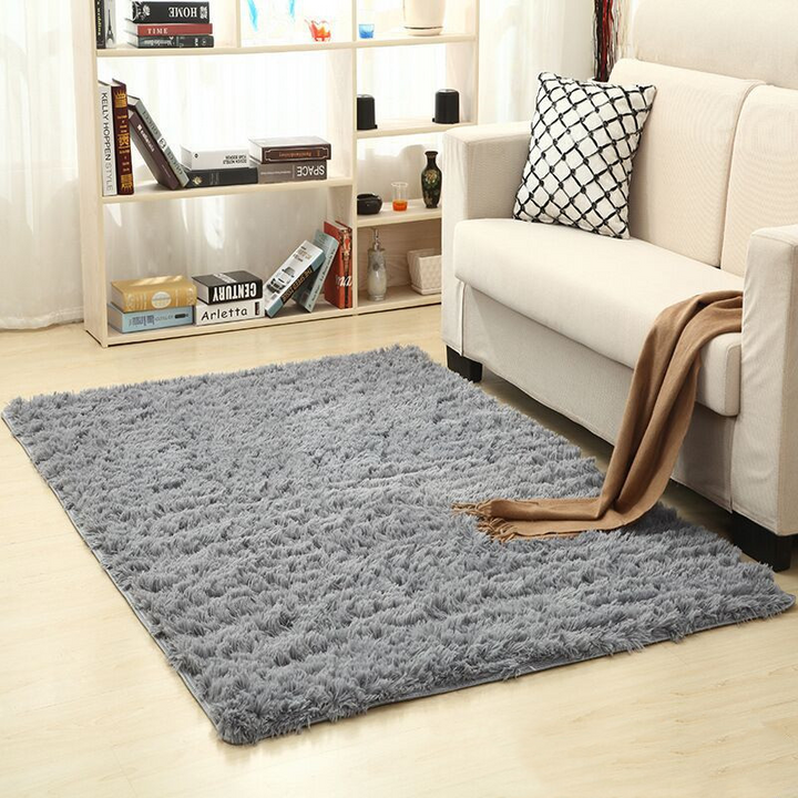 Ultra Soft Comfort Rug Grey