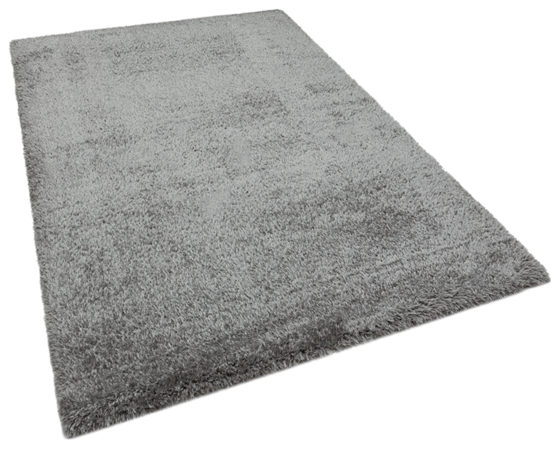 Dark Grey Fluffy Rug