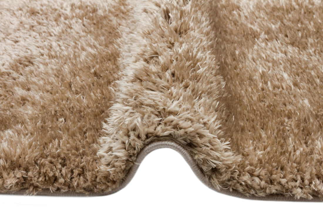 Brown Fluffy Rug