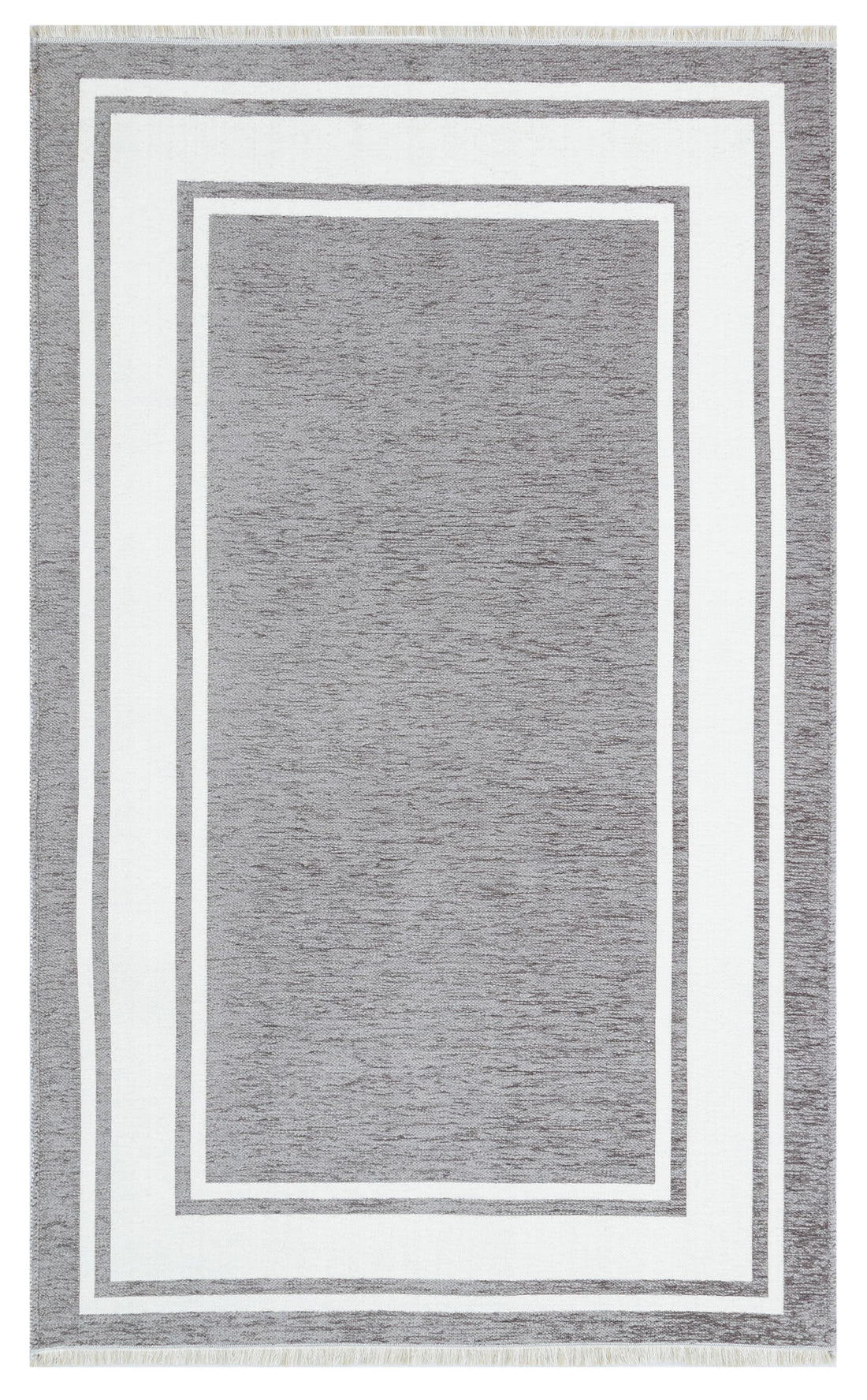 Modern Scandinavian Rug Grey and White