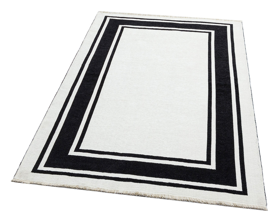 Black and White rug 