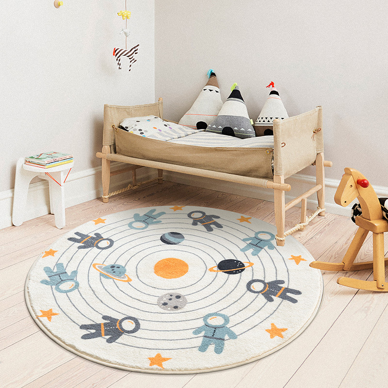 alien Print rug for boy room