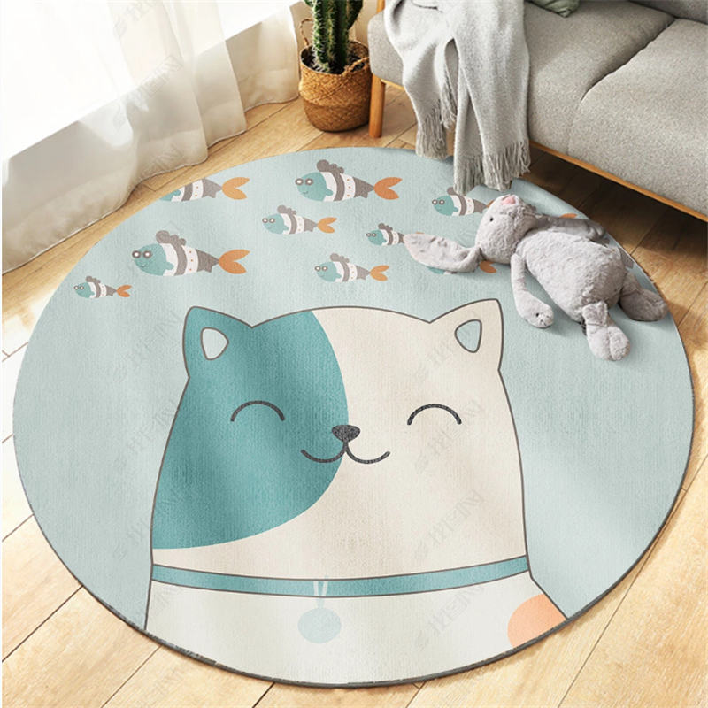 grey bear rug for nursery