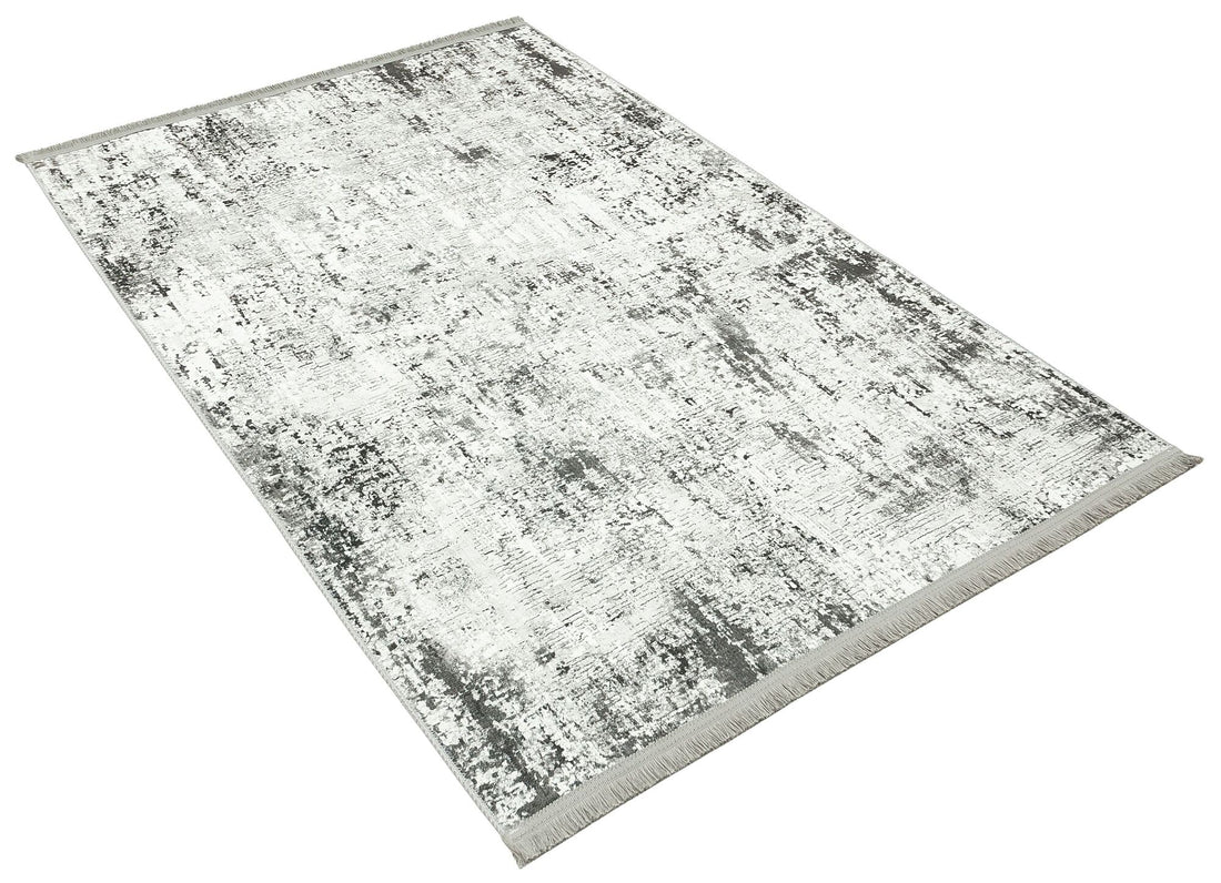 Grey Abstract Rug