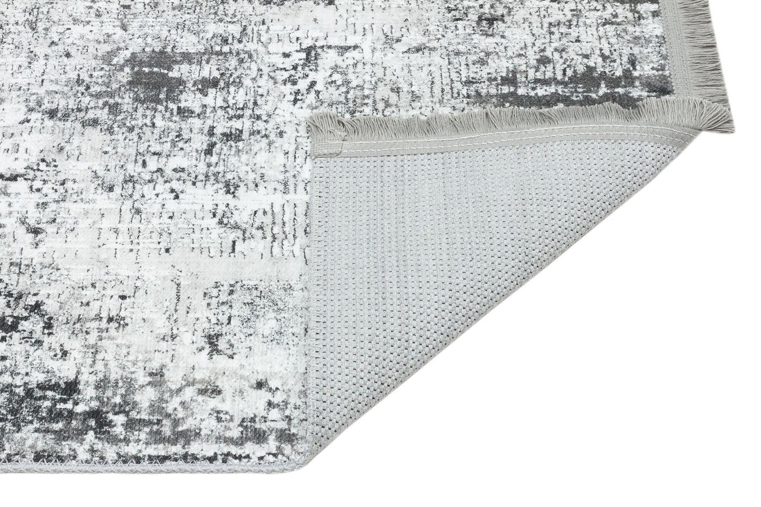 Grey Abstract Rug