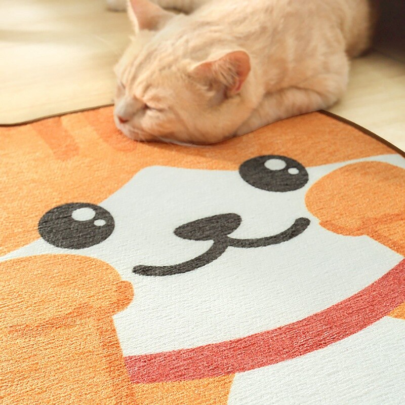 cute cat rug