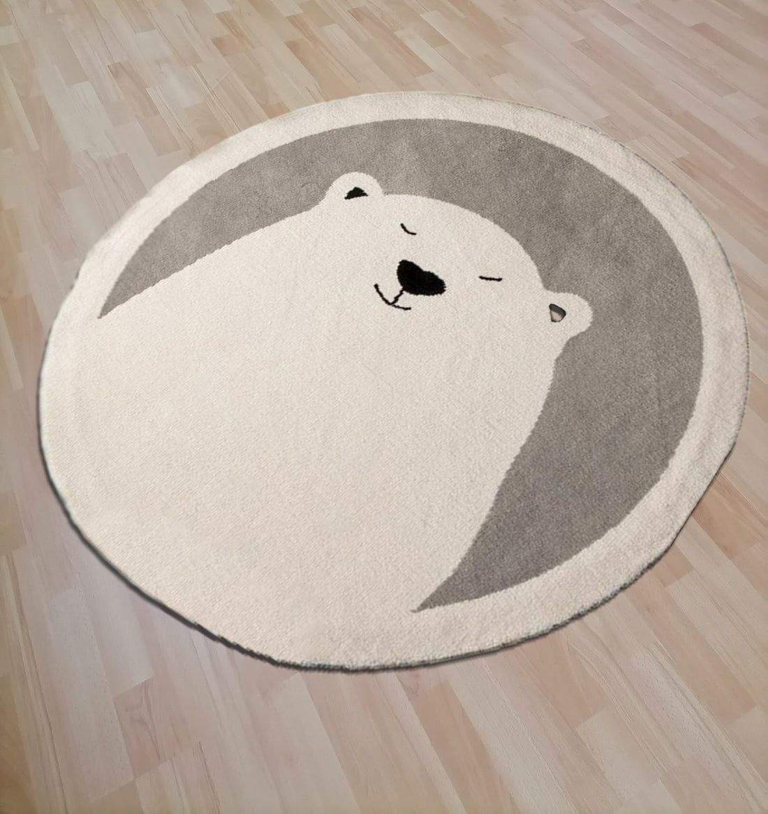 cute round rug