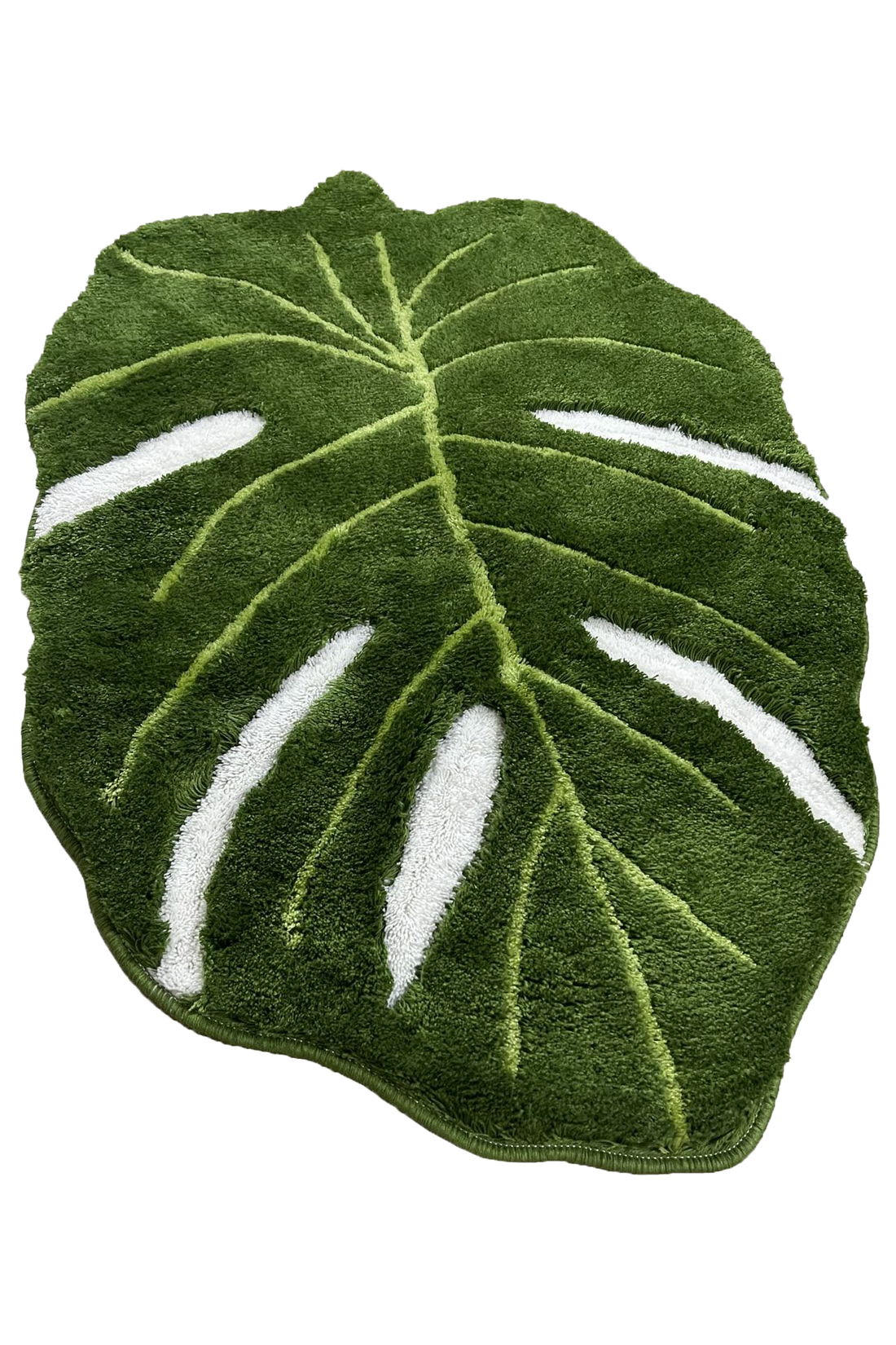 monstera rug 