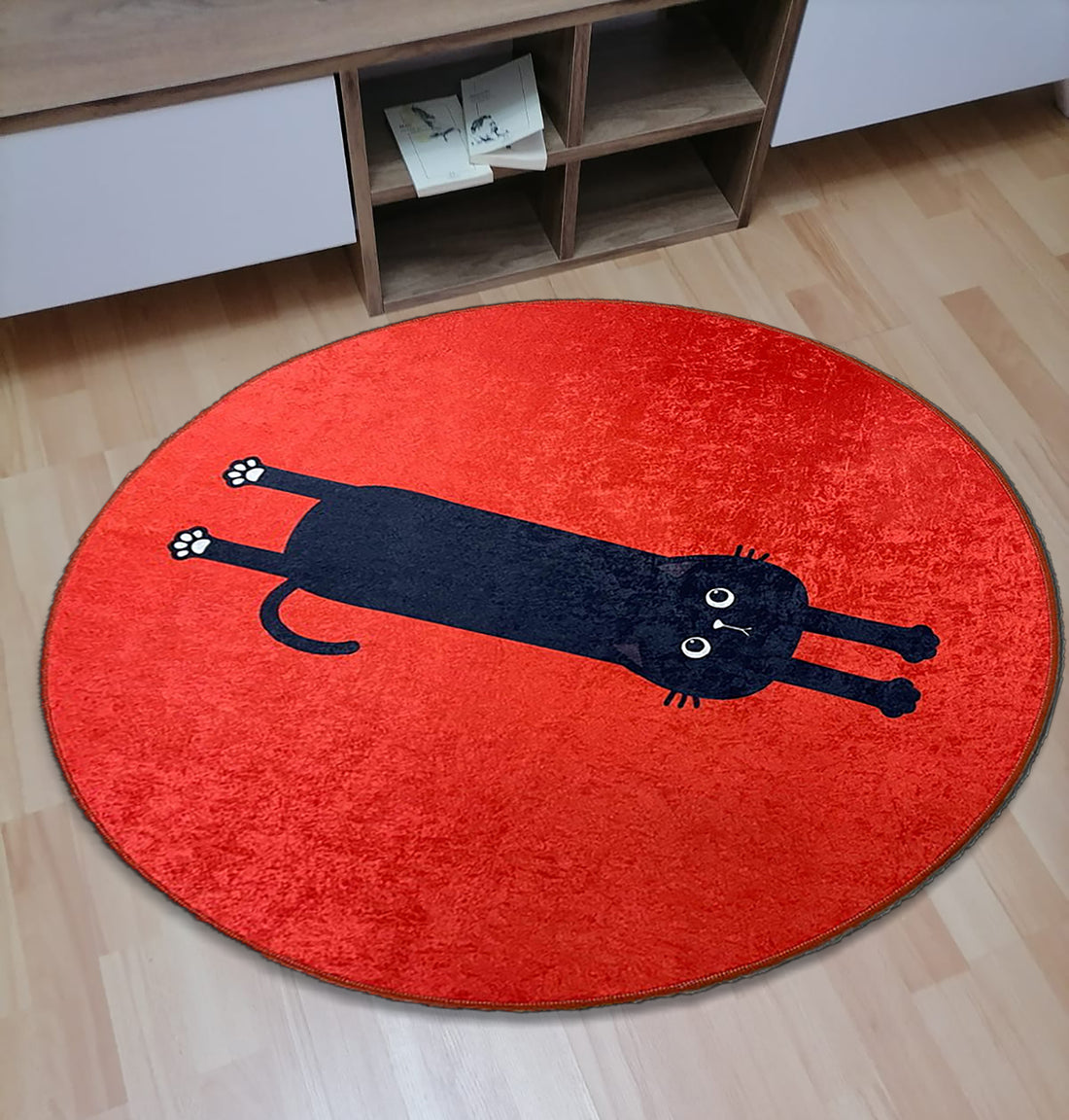 cute cat rug