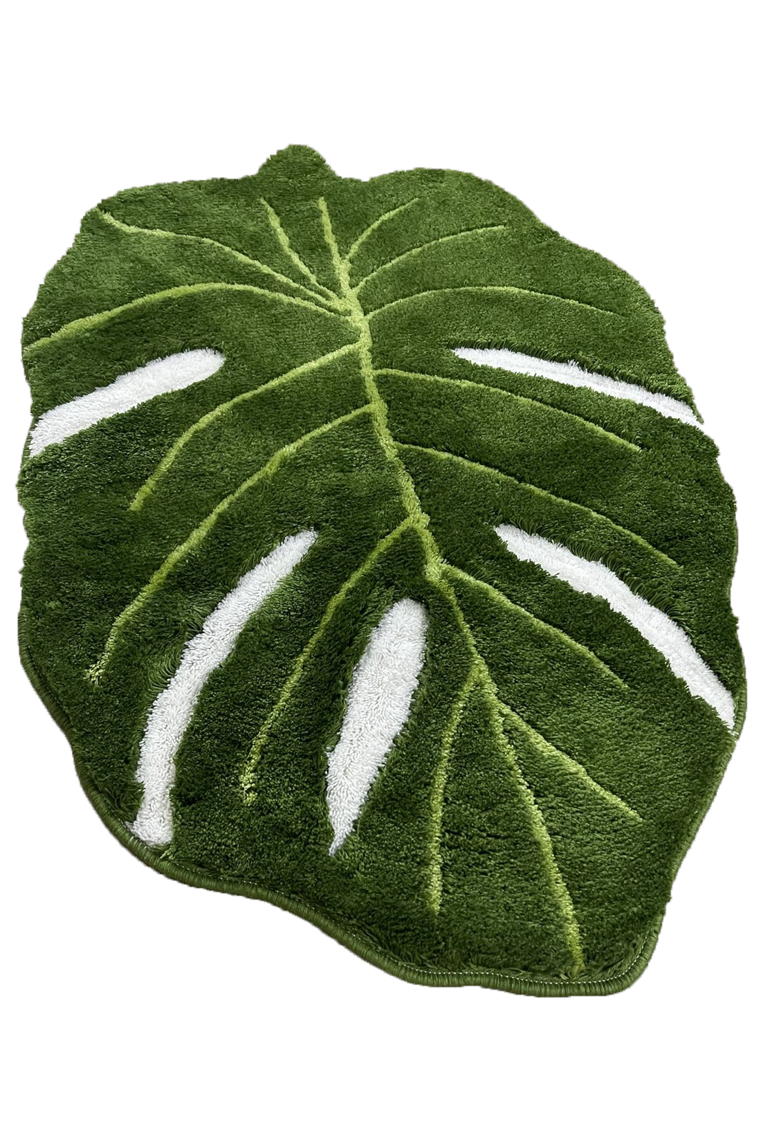 monstera rug 