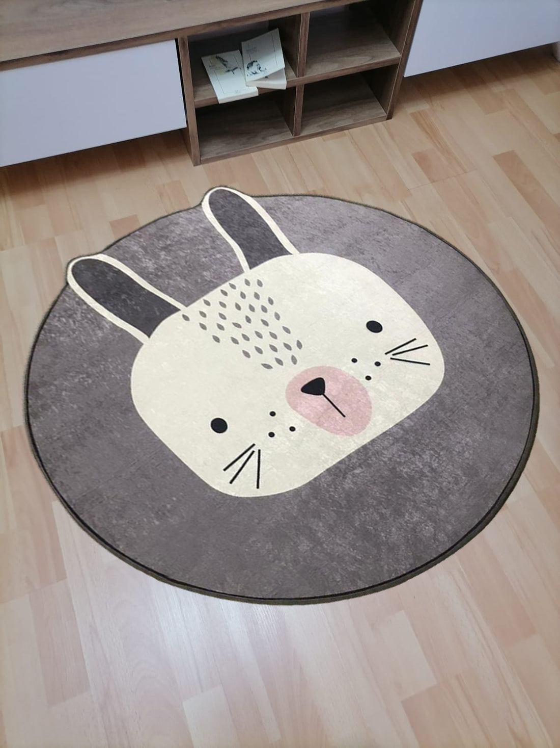 cute round rug 