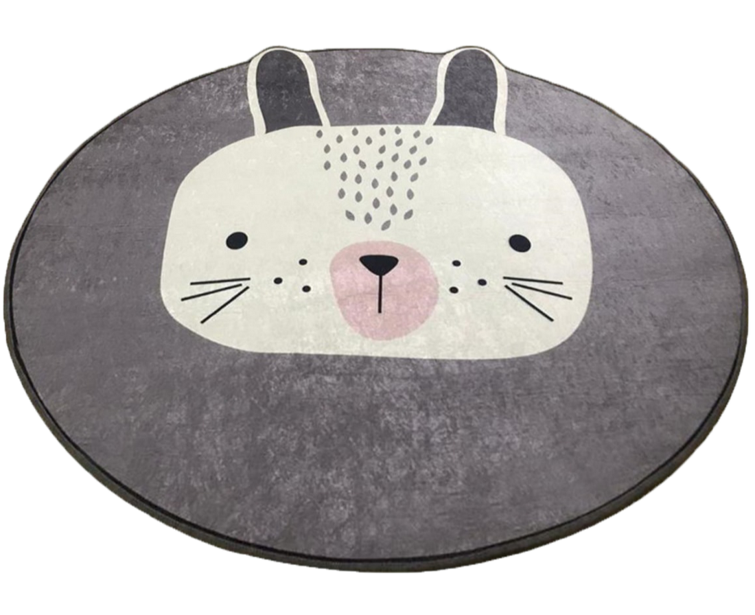 cute round rug 